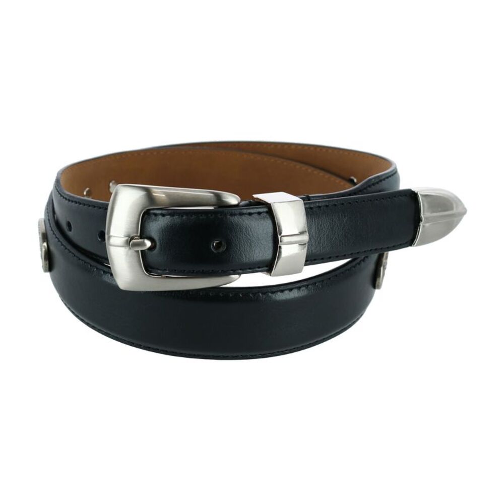 Danbury Men's 3 Piece Golf Belt with Golf Conchos